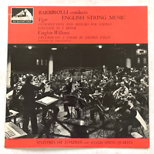 HMV ASD 521 BARBIROLLI Conducts English String Music ELGAR WILLIAMS picture