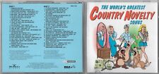 The World's Greatest Country Novelty Songs [1996] 2CD (Bobby Bare, Guy Drake) picture