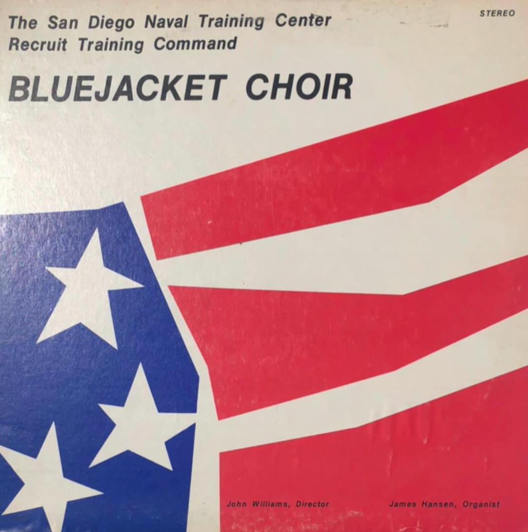 SAN DIEGO NAVAL TRAINING CENTER Bluejacket Choir SIGNED LP 1968 USN Navy Choral