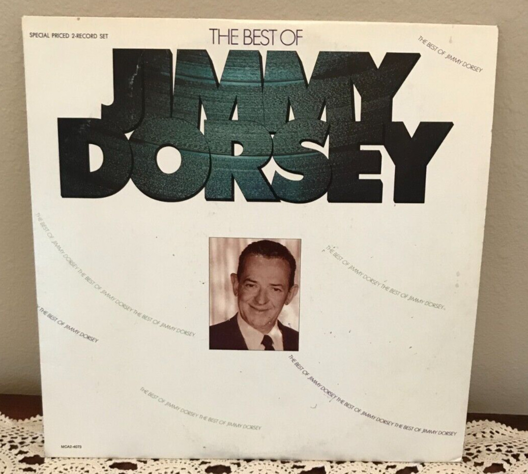 The Best Of Jimmy Dorsey Double Vinyl Albums Plus Insert NEAR MINT