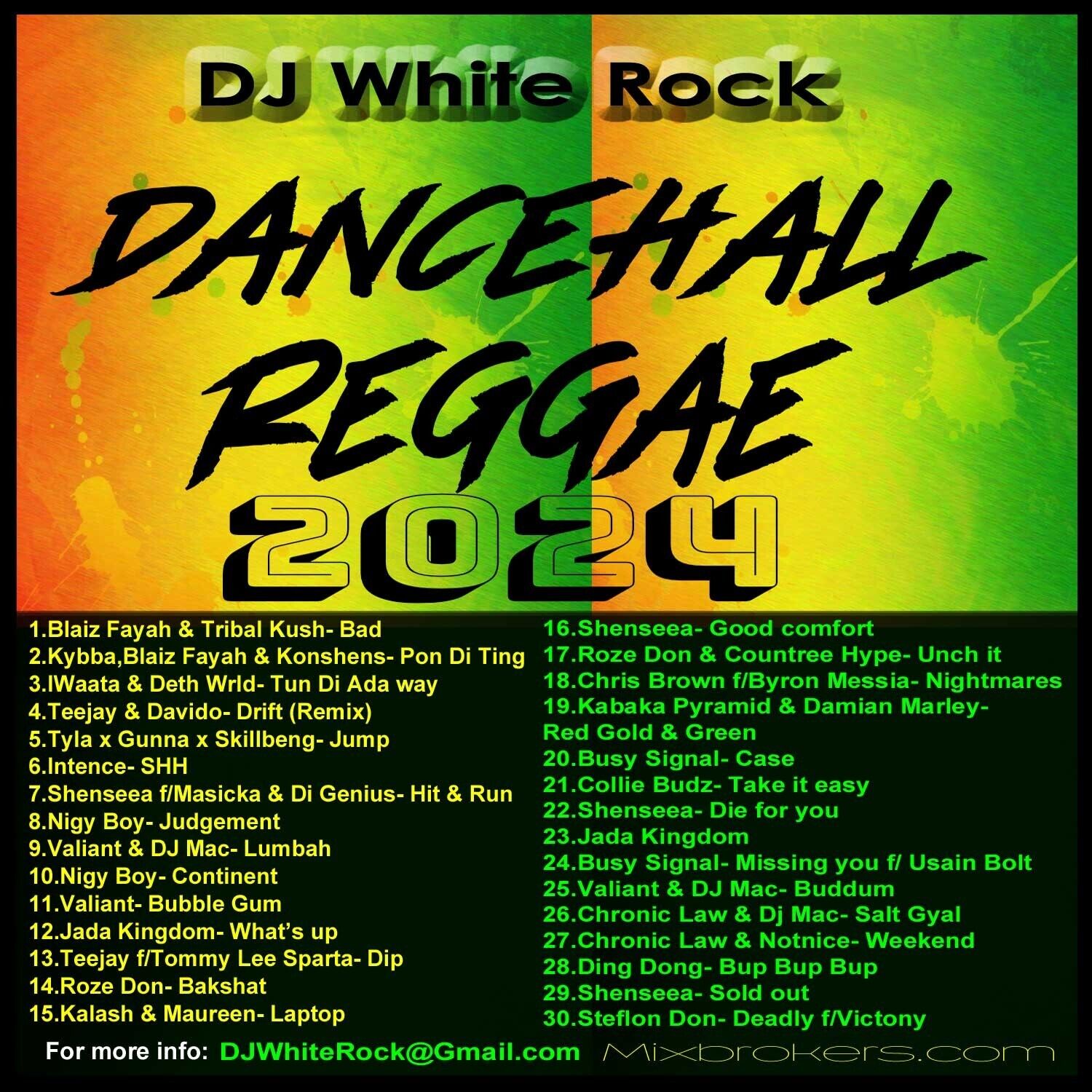 DJ White Rock Dancehall/Reggae 2024