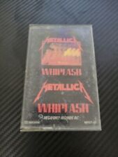 Metallica Whiplash Vintage Cassette 1985 Megaforce Records Heavy Metal MRST-04 picture