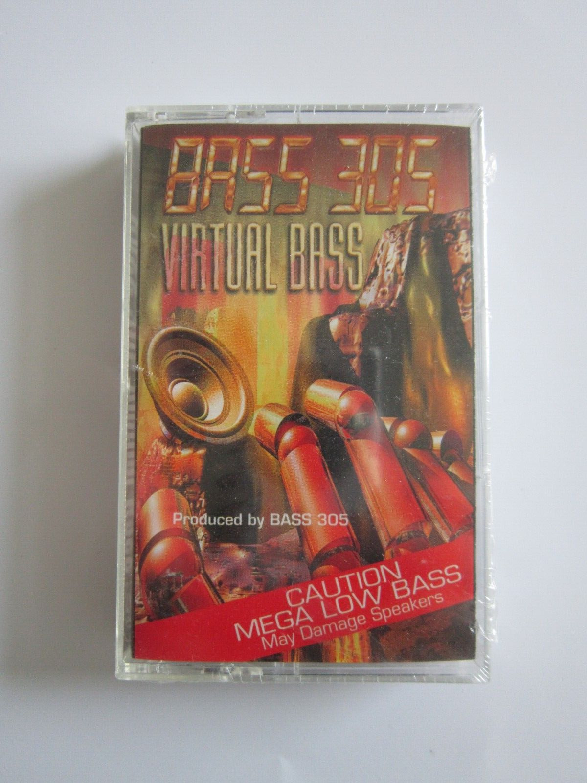 Rare OOP 1994 FACTORY SEALED CASSETTE Bass 305 VIRTUAL BASS Rare OOP DM #41276