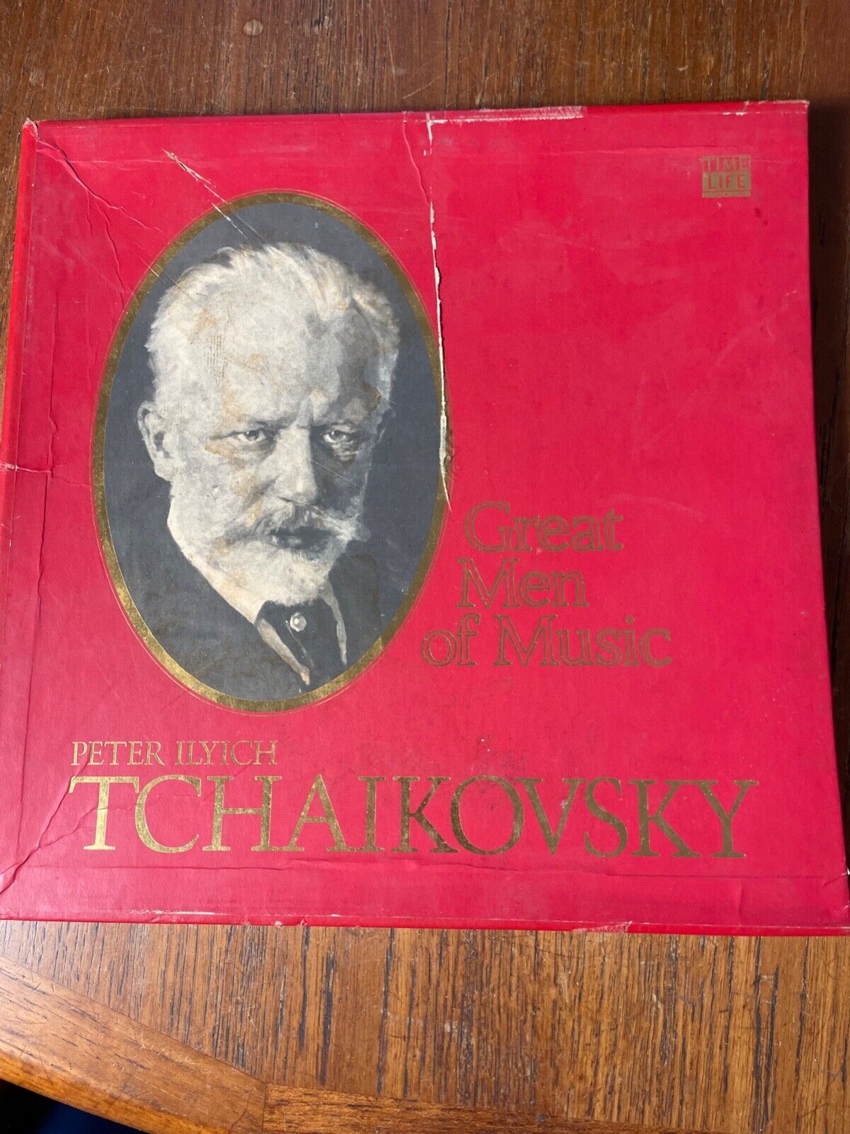 Great Men Of Music Peter Ilyich Tchaikovsky Time Life  Records 4X LPs w/ Journal
