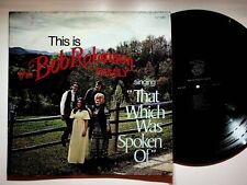 The Bob Robinson Family That Which Was Spoken Of Gospel Vinyl LP Record VG+ picture