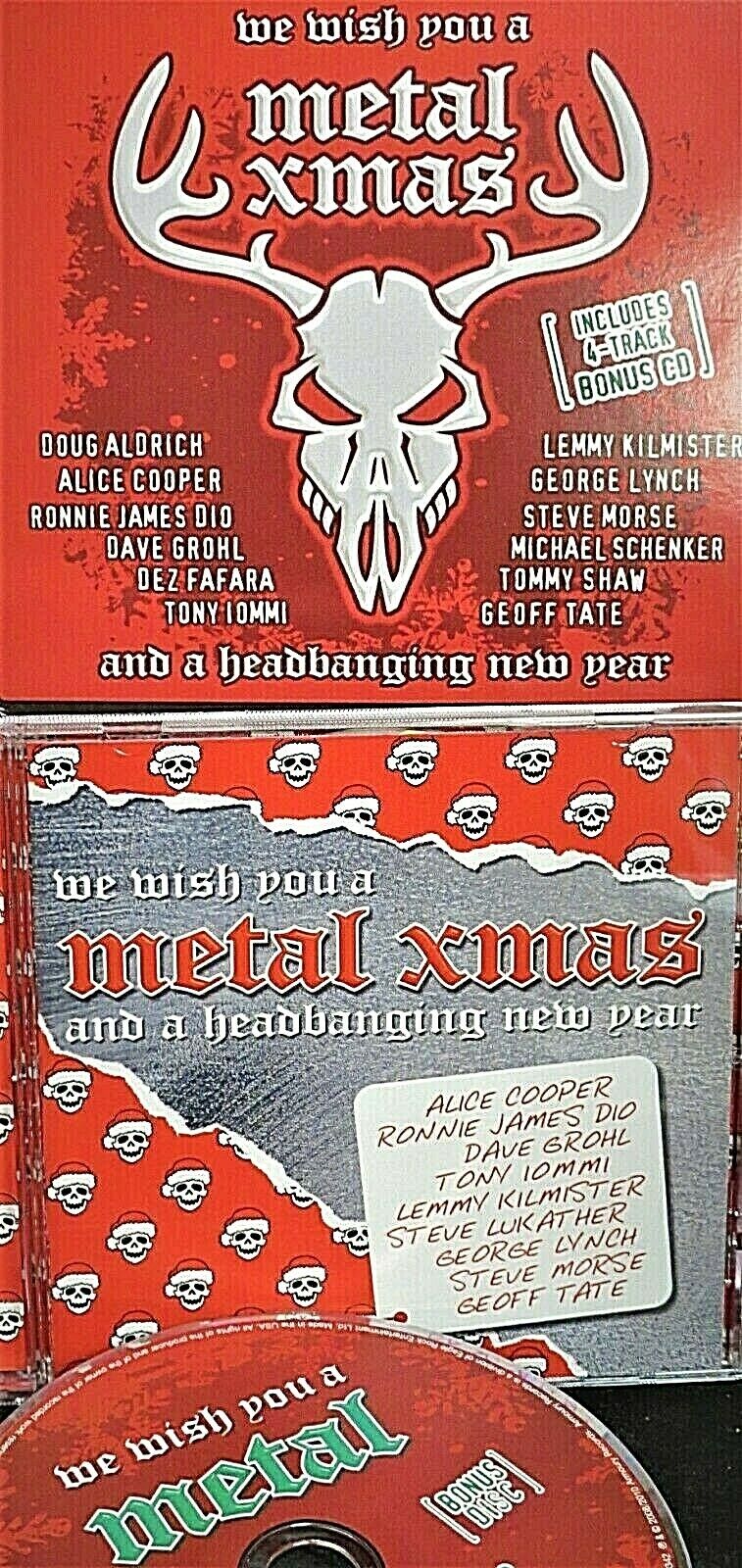 We Wish You a Metal Xmas & a Headbanging New Year NEW 2 CDS Ronnie James Dio