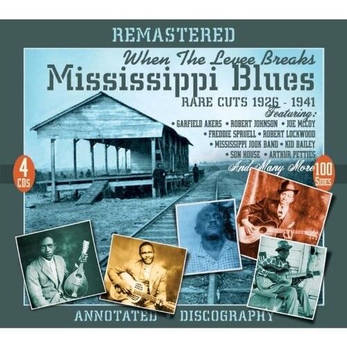 MISSISSIPPI BLUES (Robert Johnson,Garfield Akers) 4 CD BOX-SET NEW 