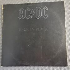 AC/DC -Back In Black LP-ORIGINAL 1980 ATLANTIC RECORDS-SD 16018 picture