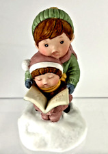 Vintage Avon Joy To The World Musical Porcelain Figurine Christmas Original Box picture