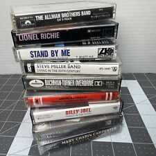 Lot of 9 Mixed Vintage 80s 90s Music Cassette Tapes.  Condition Varies picture