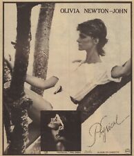 Olivia Newton-John Physical Studio Album Original Vintage Print Ad Circa 1981 picture