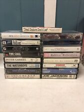 Huge 80s 90s POP Rock Cassette Lot Of 17 the call  Icehouse simple minds Yes + picture