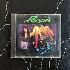 Poison ~ Nothin' But A Good Time (CD, 1988) SINGLE Rare Promo picture