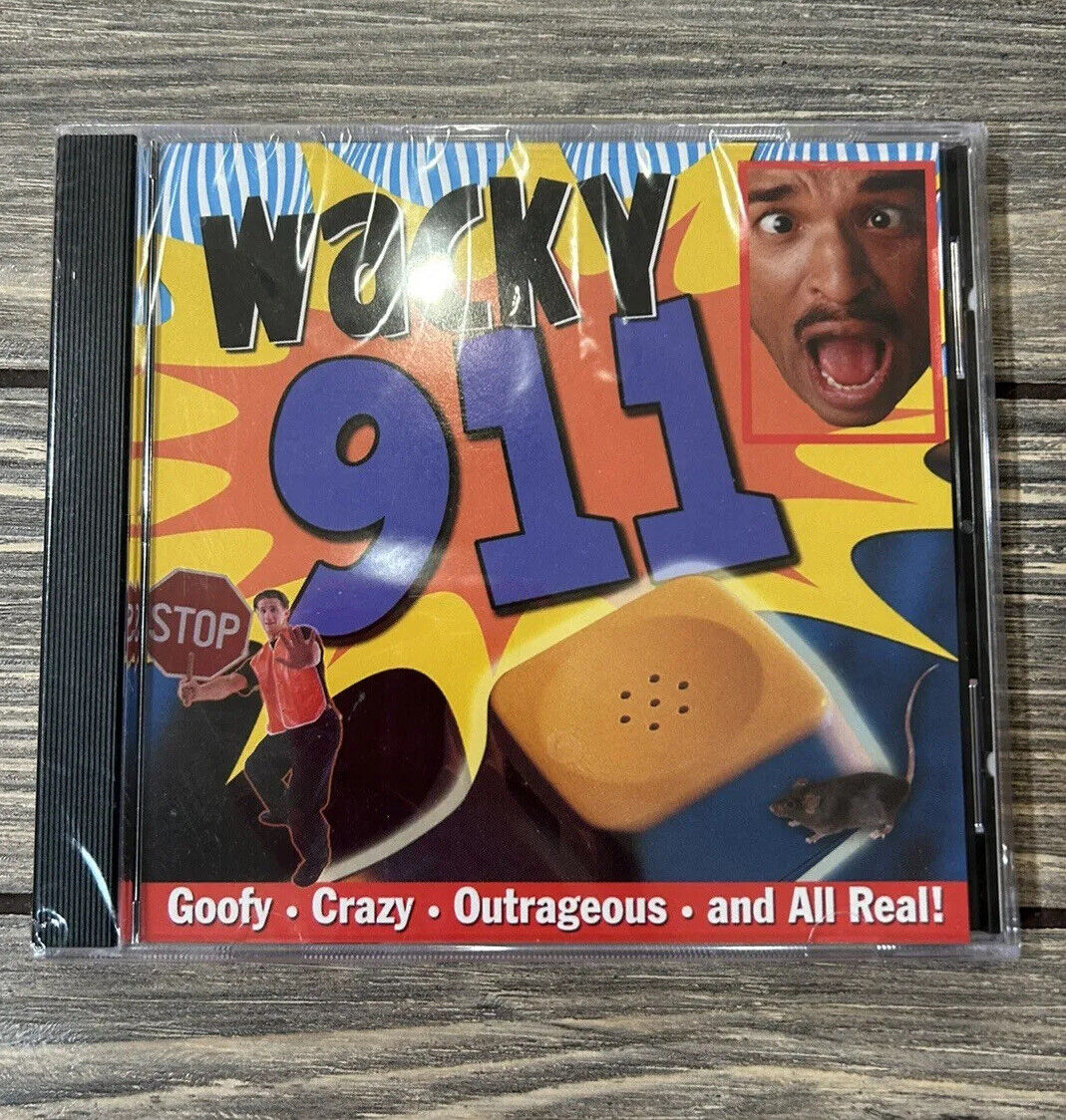 Vintage 2000 Wacky 911 CD New Sealed