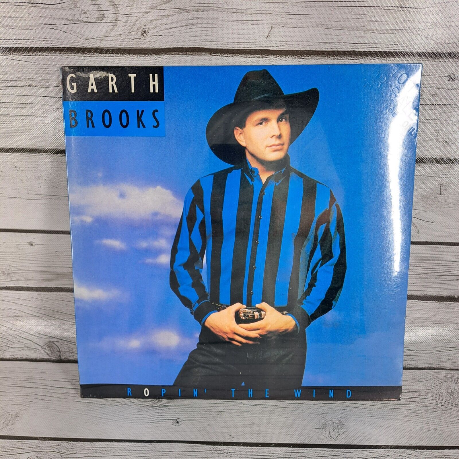 Garth Brooks Vinyl Ropin\' The Wind 1992 Capitol UK EMI EKPL-0250 NEW Vintage