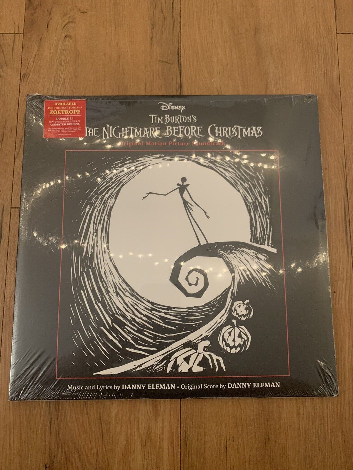 The Nightmare Before Christmas OST Zoetrope Double LP Danny Elman