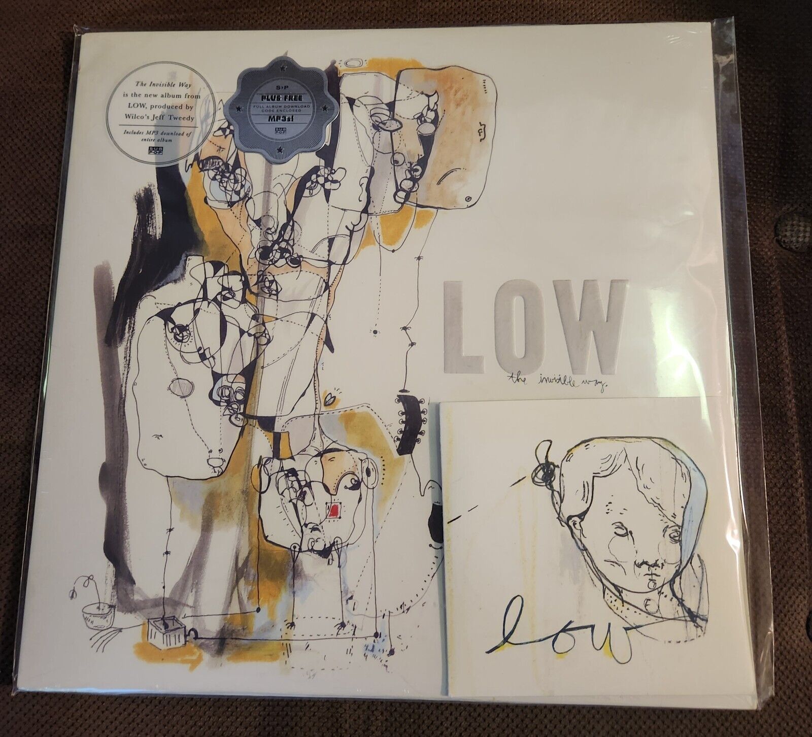 Low The Invisible Way Lp NEW SEALED