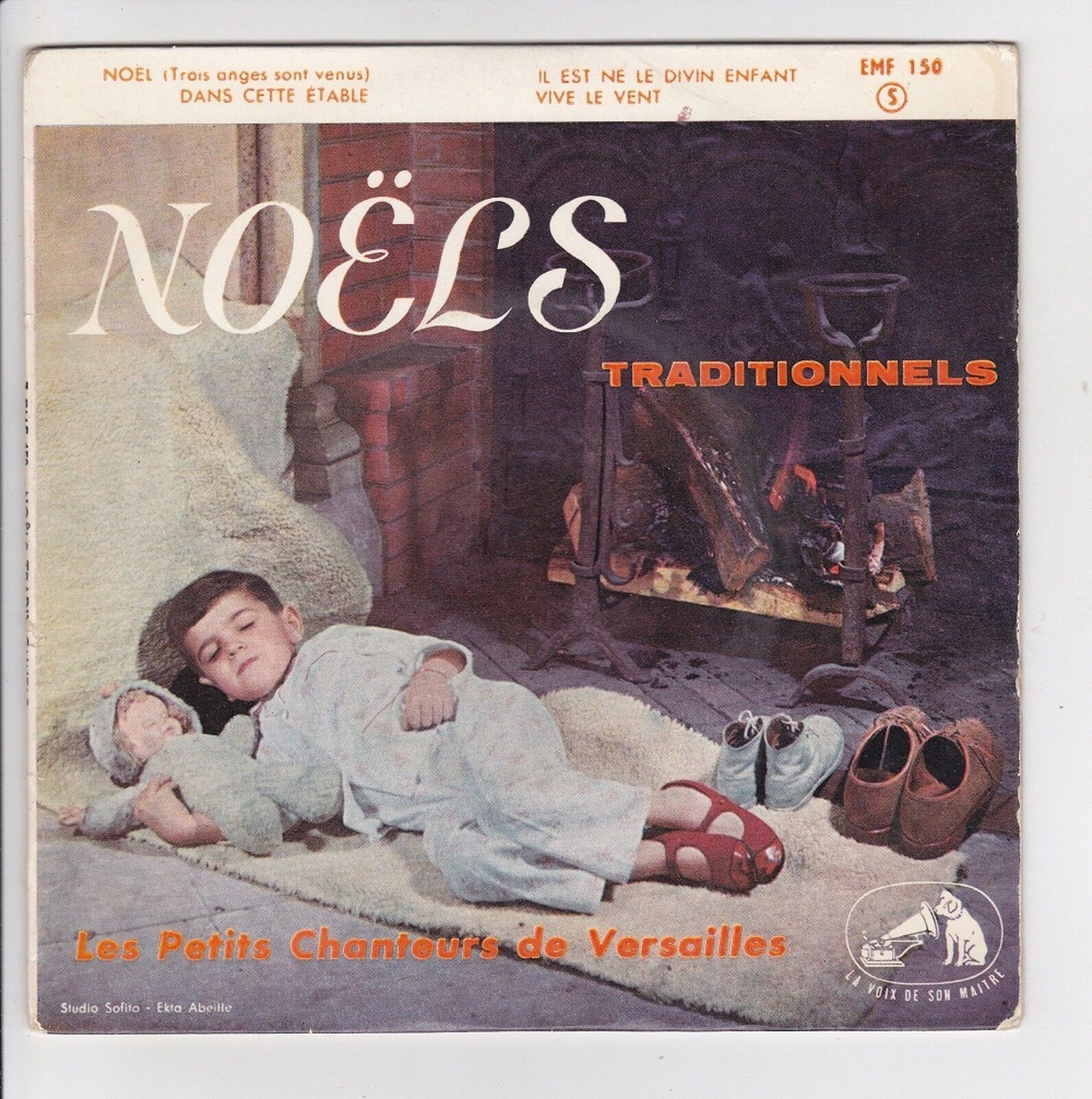 Small Songbirds Versailles Metehen 45 RPM EP Noels Traditional -voice Master 150