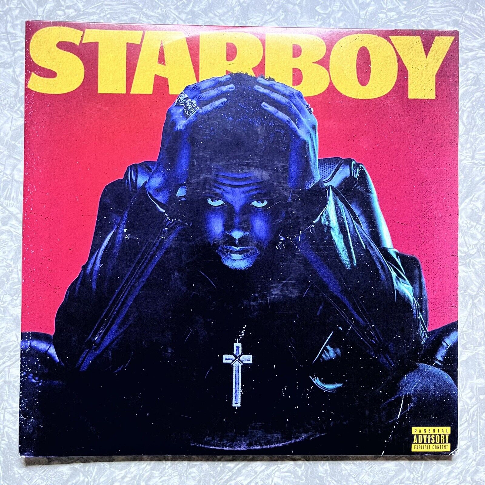 Starboy by The Weeknd (LP, 2017) Limited Translucent Red: VG++
