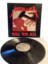 Metallica Kill Em All Megaforce Records Vinyl Silver Label MRI069 Original 1983. picture