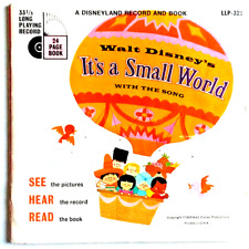 WALT DISNEY - It's A Small World - Vinyl 33rpm 1968 Disneyland LLP-323 24 Pg Bk  picture