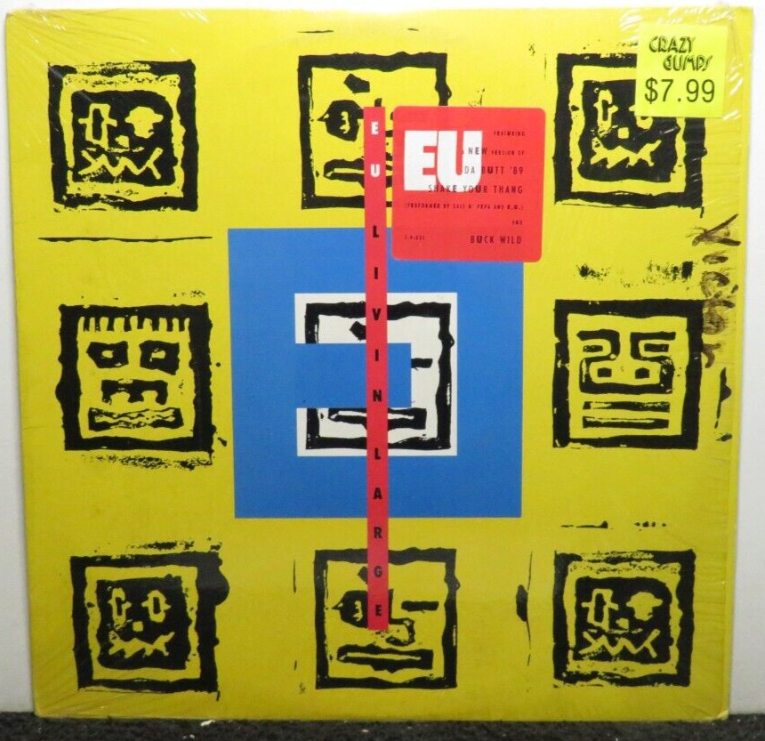 EU LIVIN\' LARGE (VG+) 1-91021 LP VINYL RECORD
