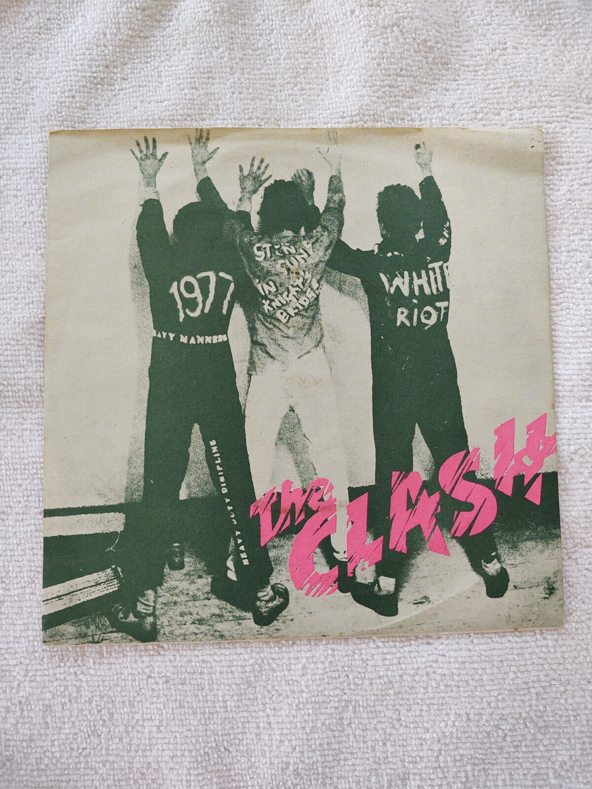 The Clash - White Riot/1977 import single CBS 5058