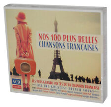 Our 100 Most Beautiful French Songs (2016) 5CD Audio Music CD Box Set picture