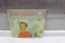 🎄Pat Boone White Christmas jingle bells o holy night LP vintage record🎄 picture