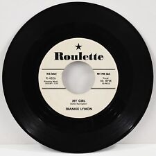 My Girl/So Goes My Love by Frankie Lymon (Vinyl, 45RPM, Roulette Records) picture
