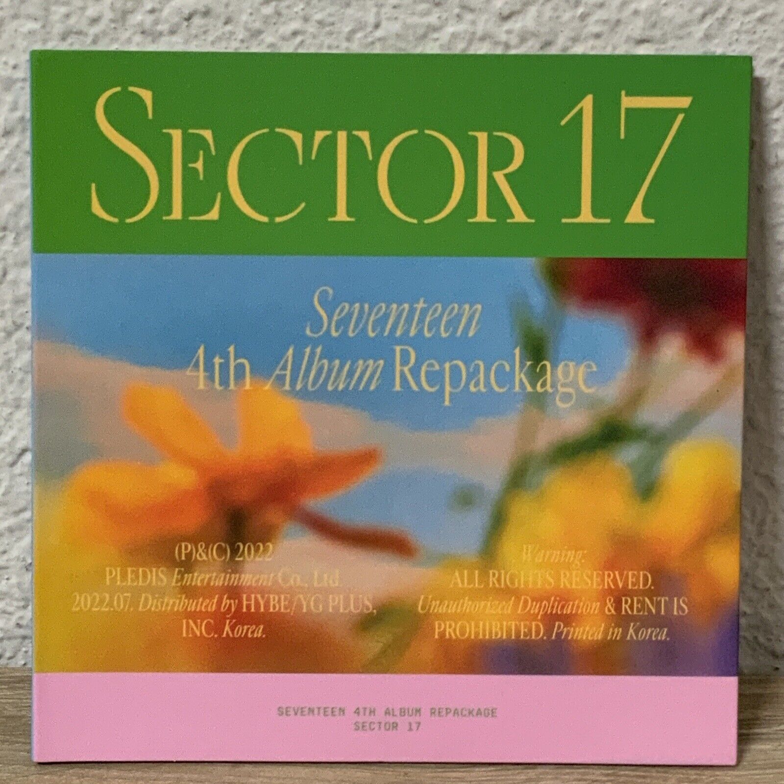 📀 Sector 17 (Seventeen, 4th Album Repackage) CD