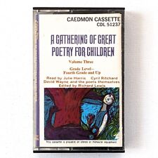 A Gathering Of Great Poetry For Children Vol. 3 1967 Caedmon Rare Cassette VG+ picture