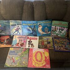 Lot of 12 Vintage Walt Disney Movie Soundtracks Children Music picture