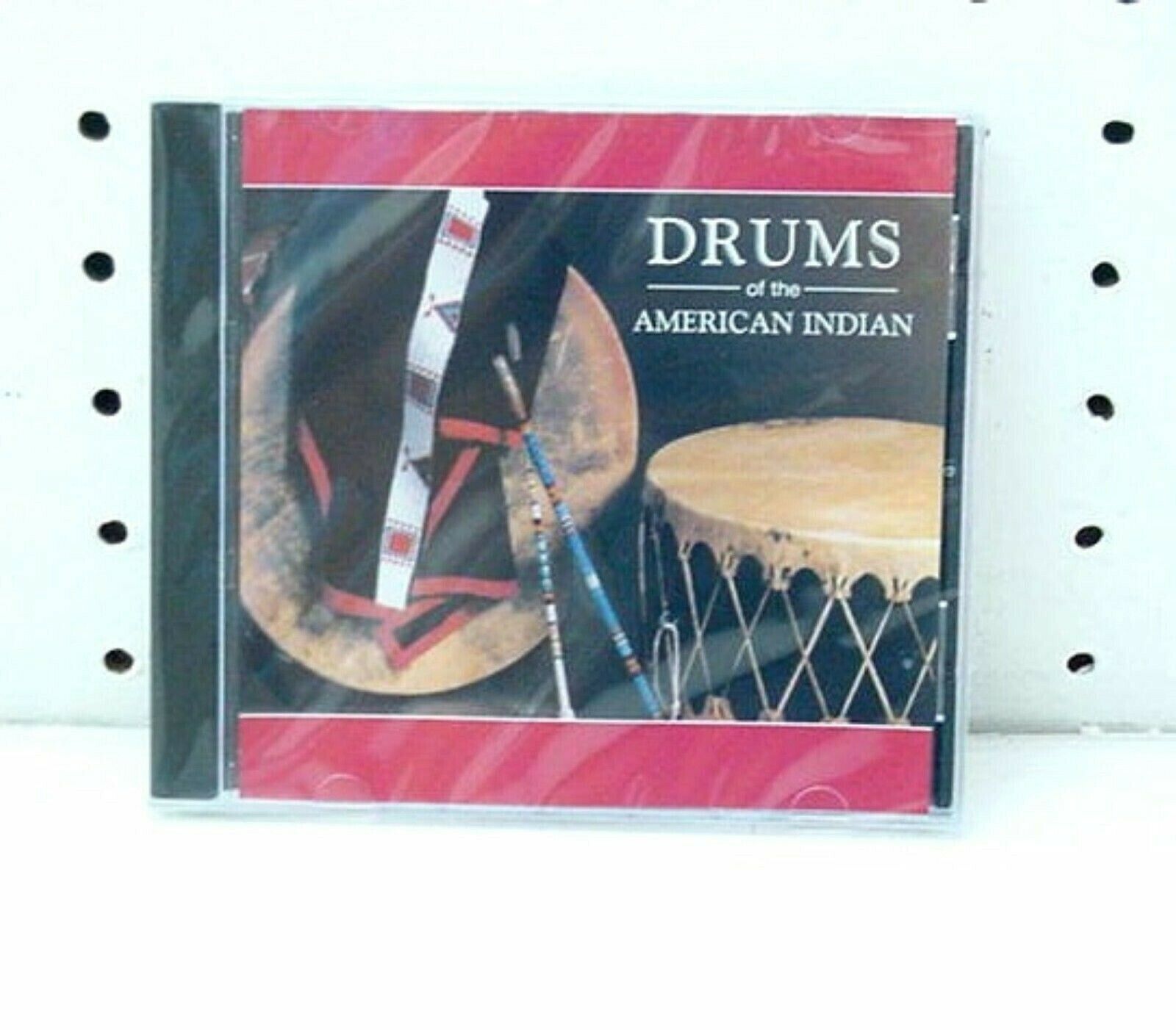 NEW DRUMS OF THE AMERICAN INDIAN NATIVE AMERICAN INDIAN CD BY INDIAN SOUNDS NEW