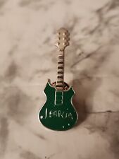 Green Grateful Dead Jerry Garcia Guitar Green Lapel Pin Hat Tie Tack picture