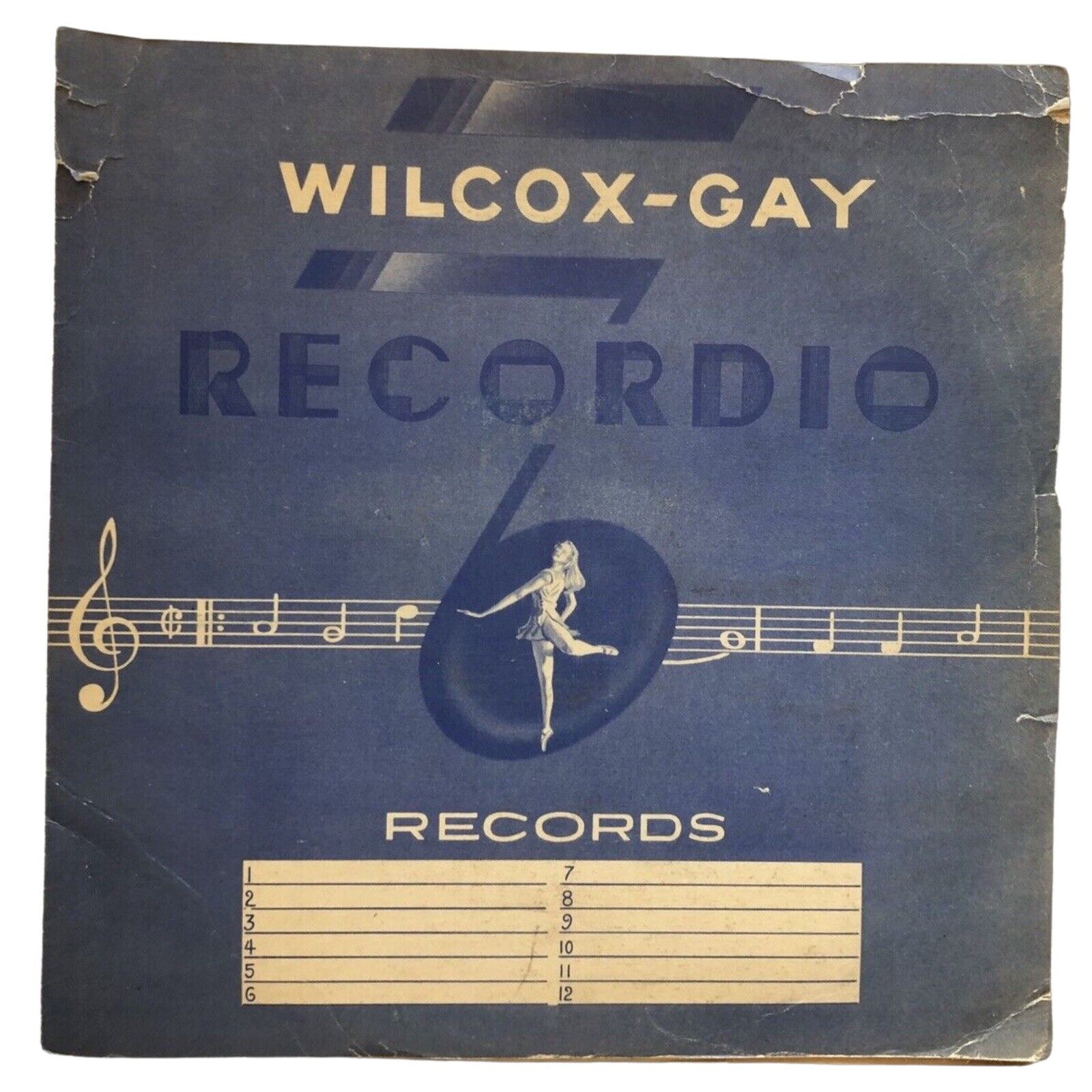 x7 Vintage Mystery Radio or Home Recordings 1940s  