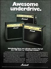 Jim Marshall DSL 201 401 TSl 122 guitar amp ad 1999 amplifier advertisement picture