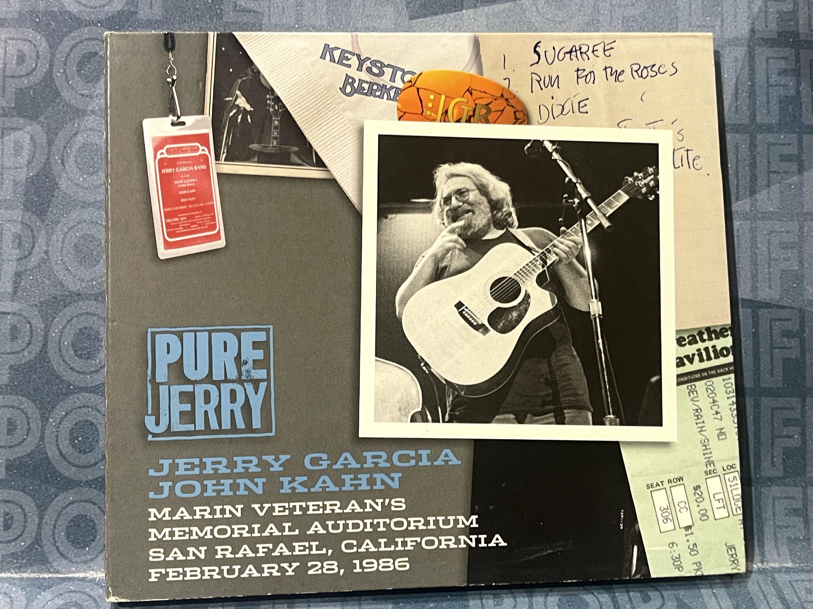 Pure Jerry #8 Jerry Garcia & John Kahn San Rafael CA Live Digipak CD **RARE**