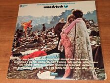 Woodstock Original Soundtrack 3-Record LP Vinyl Set Classic Rock Joan Baez/Jimi+ picture