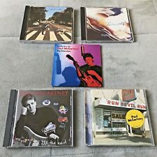 Set of 5 Paul McCartney CDs, All The Best, Paul Is Live, Run Devil Run,Interview picture