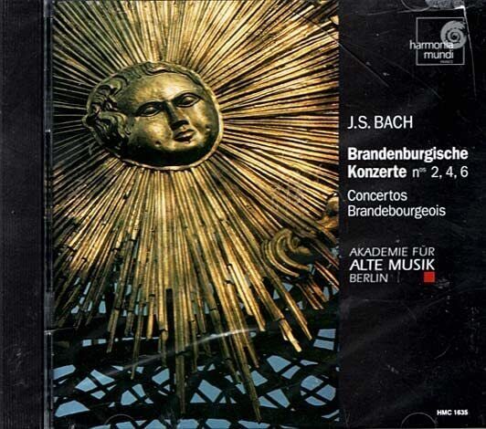  Brandenburgische Konzerte No.2, 4, 6 ~ Johann Sebastian Bach ~ Classical CD New