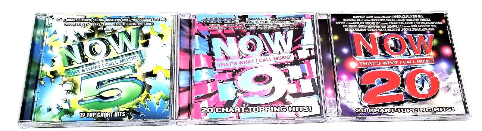 Now That\'s What I Call Music 5, 9 & 20 CD Bundle