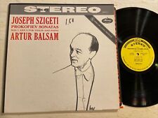 RARE Szigeti Violin Balsam Prokofiev LP Mercury Living Presence Stereo PROMO EX picture