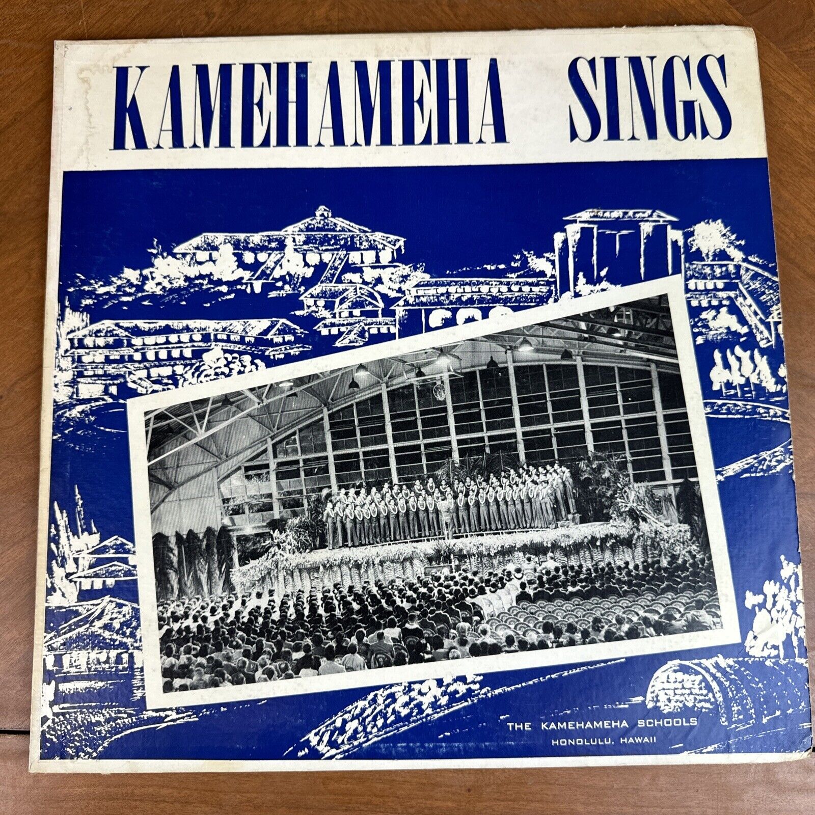 Rare 1953 Kamehameha Sings LP Honolulu HI