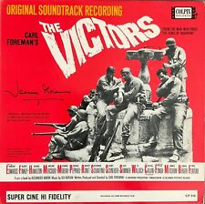 JEANNE MOREAU HAND SIGNED   “THE VICTORS” SOUNDTRACK LP (E) W/ COA picture