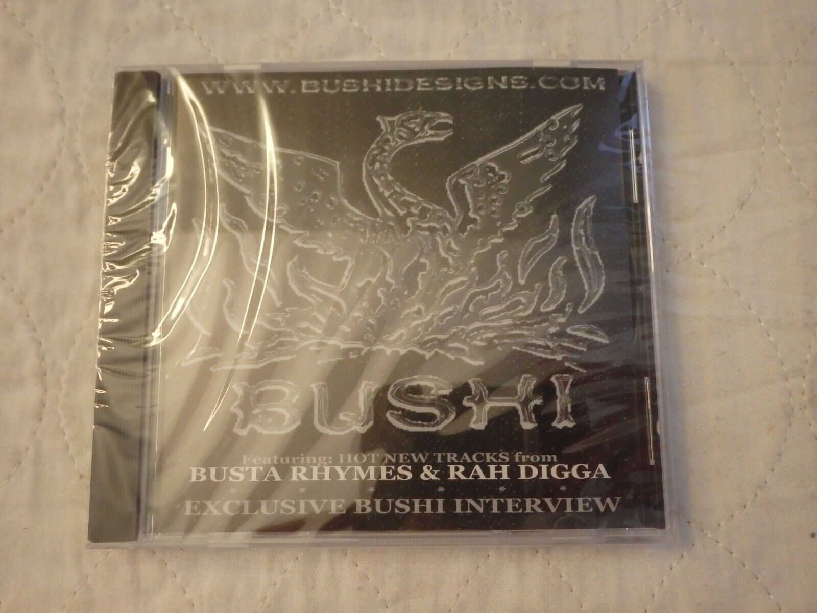 BUSHI HOT NEW TRACKS FROM BUSTA RHYMES & RAH DIGGA CD-EXCLUSIVE BUSHI INTERVIEW