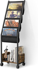 Vinyl Record Storage, Record Holder up to 100 Albums, Record Stand with 4 Tier V picture