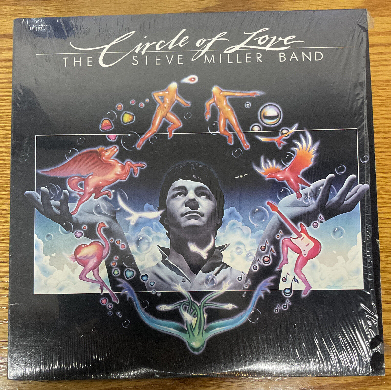 1987 Steve Miller Band Circle Of Love LP Album In Shrink