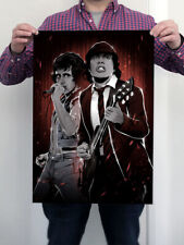 AD/DC Limited Edition Print - Bon Scott Angus Young - ACDC - Livewire picture