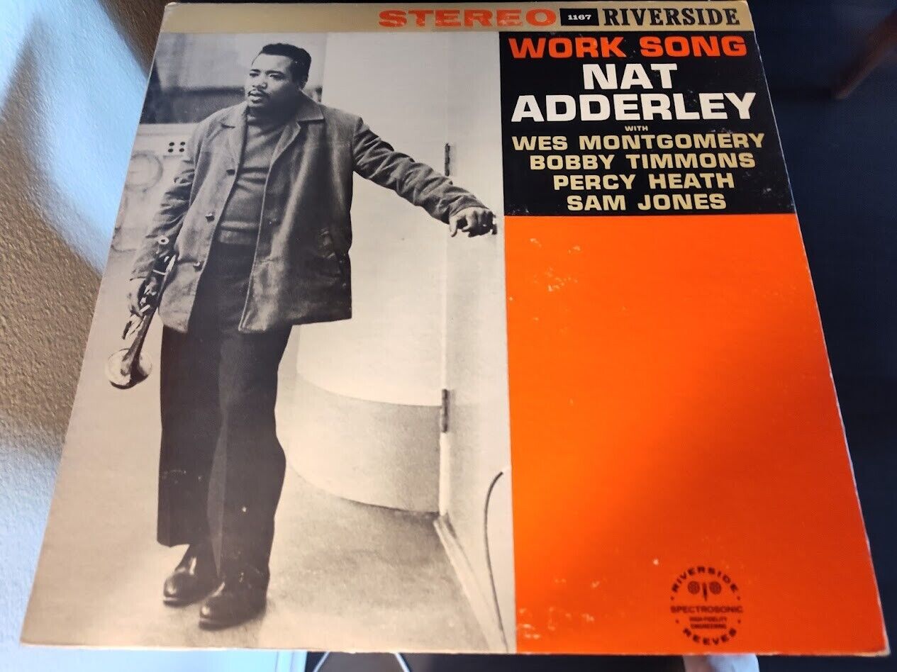 Nat Adderley - Work Song   EX+  Riverside SLP  1167 Rare Vintage LP